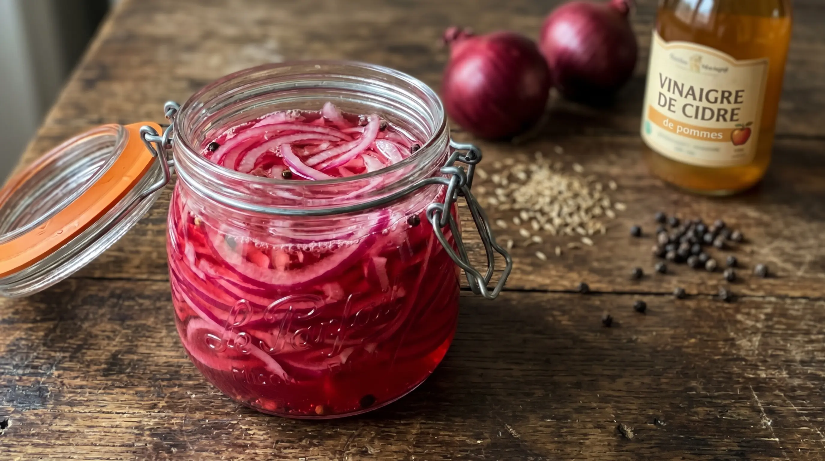 Pickles d’Oignons Rouges