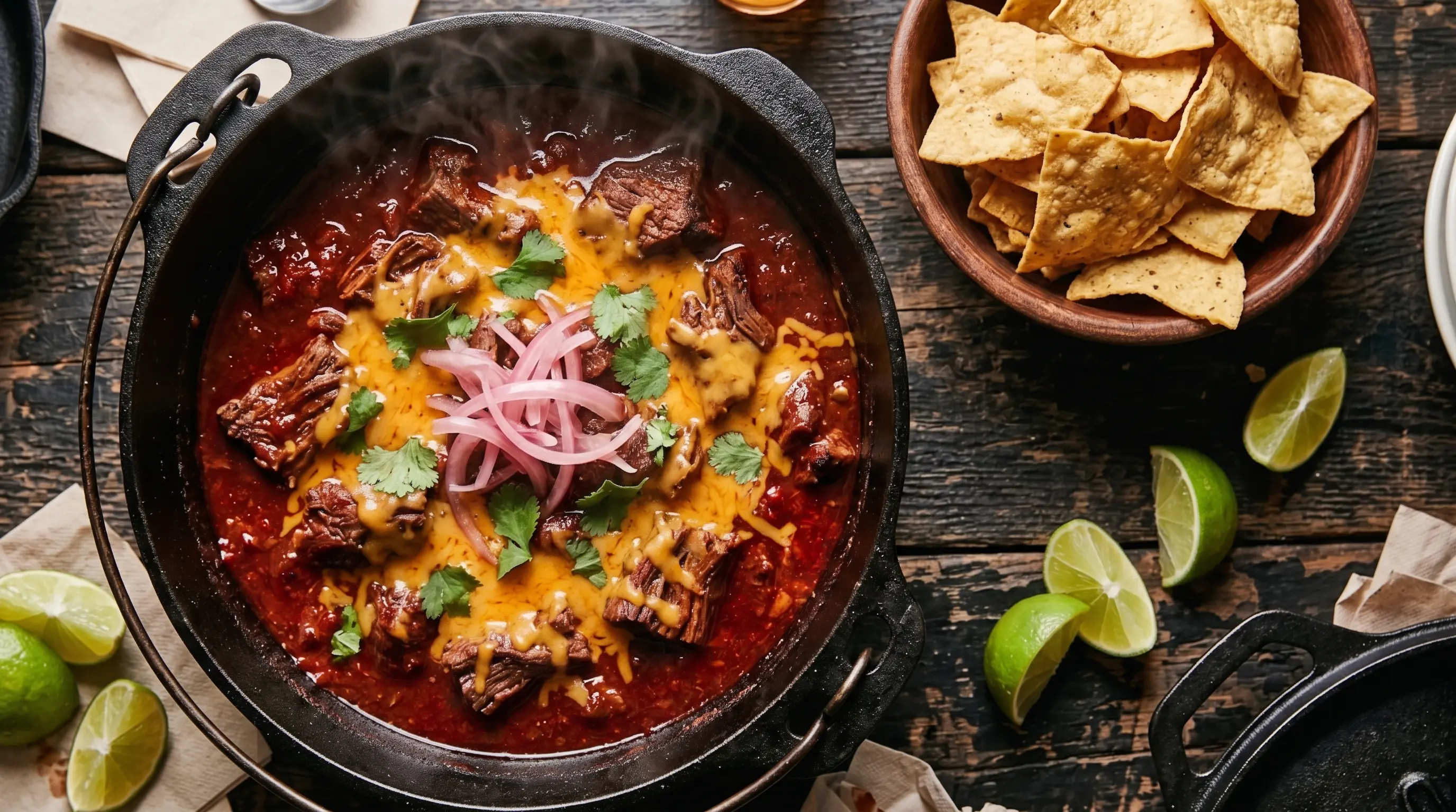 Chili con Carne traditionnel : L’Authentique Texas Red Chili