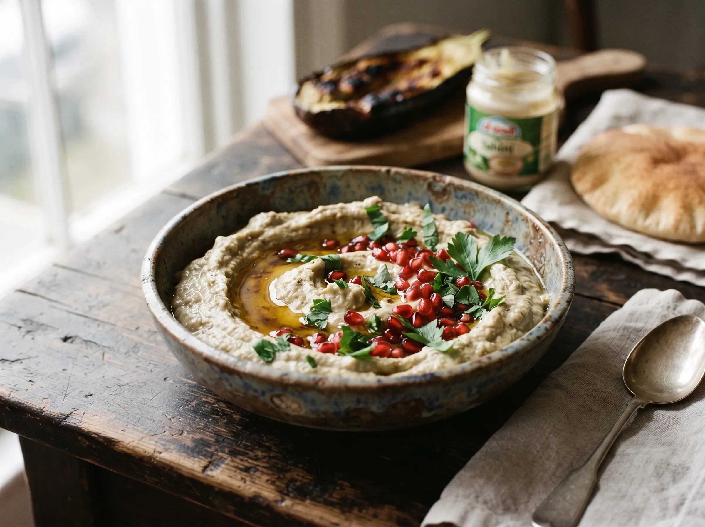 Caviar d'aubergine libanais - Baba Ganoush