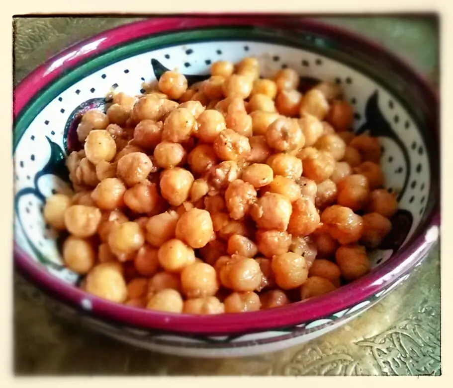 Pois chiches au cumin
