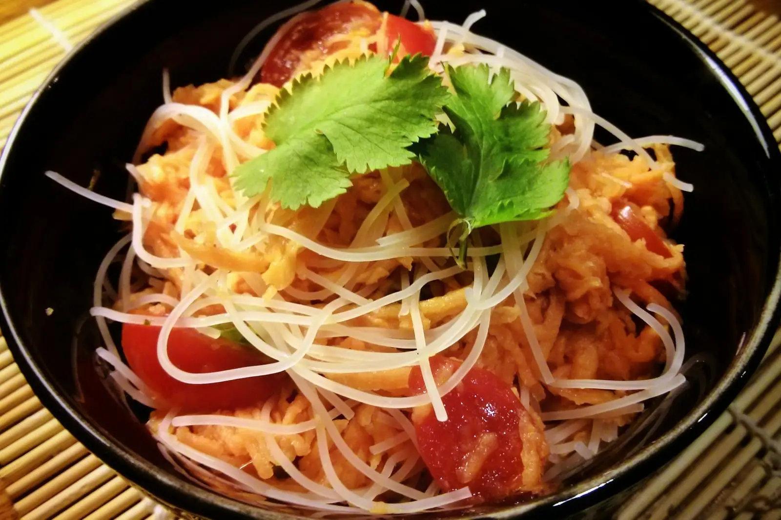 Salade de patate douce façon Thaï