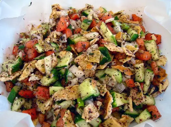 Salade libanaise Fattouch