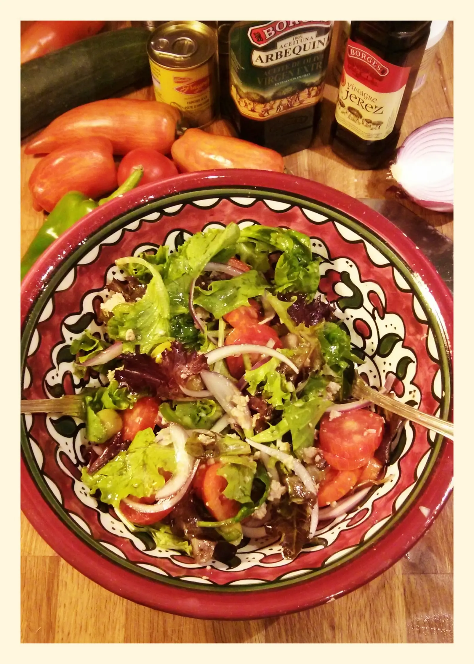 Salade mixte - Ensalada mixta